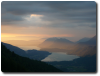 Lac d'Annecy, vue du chalet 