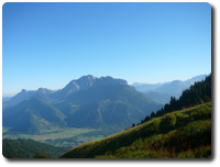 La Tournette, vue du chalet 